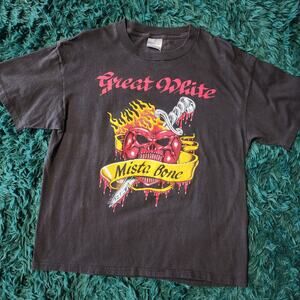Vintage 1991 Great White “Mista Bone” Tour Tee